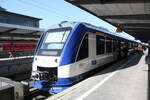 VT 481 der BRB im Bahnhof Mnchen Hbf am 24.3.21