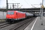 BRLL 145 089-8 fuhr mit einen tanker durch hh-harburg,01.03.22