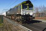 RTX/CapTrain 266001 durchfahrt Blerick am 4 Mrz 2022.