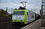 185 542-8 ist mit einen tanker durch hh-harburg gefahren,31.10.14