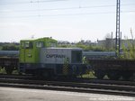 312 XXX von Captrain beim rangieren im Bitterfelder Bahnhof am 2.5.16