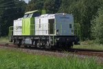 CapTrain 102 passiert Dordrecht Zuid am 26 Augustus 2016.