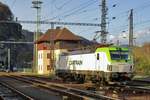 CapTrain 193 895 verlsst am 6 April 2017 Decin hl.n.