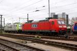 RBH 145 007-1 und ITL 185 649-1 waren abgestellt am rbf hohe schaar,04.04.21