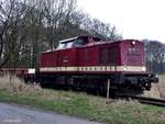 202 327-3 der CLR stand abfahrbereit beim bahnhof glinde,16.01.19