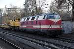 CLR 228 328-6 fuhr mit einen schwerkran durch harburg,23.02.21