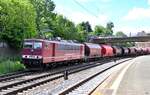 CLR 155 103-5 fuhr mit einen ganzzug durch hh-harburg,02.06.22