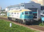 CTHS 232 002 bei seiner Betriebspause am Saalehafen in Halle (Saale) am 4.10.14