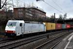 185 580-8 zog einen kastenzug durch hh-harburg,20.02.16