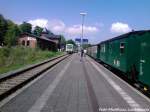 PRESS 650 032-4 im Bahnhof Putbus am 29.5.13