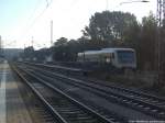 PRESS 650 032-4 als PRE 81254 bei der Einfahrt in den Bahnhof Bergen auf Rgen am 10.9.13