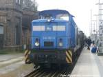 PRESS 346 001 im Bergener Bahnhof am 31.5.15