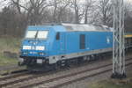 285 101 der PRESS abgestellt in Klitschmar am 23.1.20