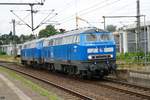 PRESS 218 458-8 und 218 448-9 fuhren zum ankoppeln am IC nach westerland/sylt,itzehoe 27.06.20