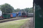 86 1744 abgestellt im Bahnhof Putbus am 28.7.21