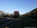 203 843-8 abgestellt am Saalehafen in Halle (Saale) am 13.1.15