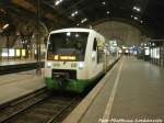 EB VT 336 als EB mit ziel Saalfeld (Saale) im Leipziger Hbf am 10.2.15