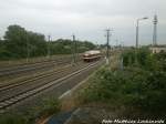 118 719-4 der EBS zwischen Halle-Rosengarten und Halle-Ammendorf am 8.6.15