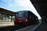 772 345 der EBS als Sonderzug mit ziel Zeitz im Bahnhof Weienfels am 6.7.19