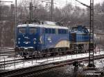 140 759-2 der EVB war abgestellt am 24.01.14 beim bhf hh-harburg ,dahinter stand eine G 1700 BB