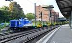 EVB 212 247-1 fuhr mit einen ganzzug durch hh-harburg14.09.21