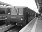 972 771 mit 772 312 im Bahnhof Magdeburg Hbf am 3.6.18