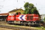 HGK 705 steht am 29 Mai 2009 in Ingolstadt Hbf.