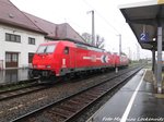 HGK 185 631 und 185 603 abgestellt in Grokorbetha am 17.4.16