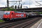 185 606-1,zog einen einen tanker durch hh-harburg,27.05.16