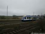 HEX Triebwagen unterwegs nach Halberstadt am 12.3.15