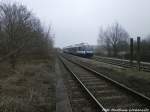 HEX Triebwagen im Doppelpack unterwegs nach Halberstadt am 13.3.15