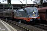 242 502 zog einen mischer durch hh-harburg,30.01.15