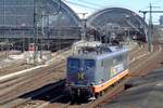 Solofahrt fr Hector Rail 162 002 durch Dresden Hbf am 7 April 2018.