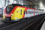 HLB ET 169 treft am 25 Mai 2022 in Frankfurt Flughafen Fernbahnhof ein.