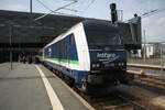 223 152 im Bahnhof Chemnitz Hbf am 4.6.22