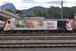 KombiRail 185 664 steht am 19 Mai 2018 in Kufstein.