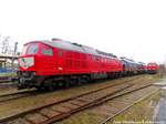 232 673 der LEG abgestellt in Delitzsch am 3.2.17