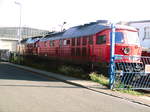 232 416 und 232 238 der LEG vor der LEG Werkstatt in Delitzsch am 13.7.17