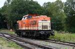 LOCON 220/203 614-3 auf rangierfahrt im bahnhof glinde,14.09.22