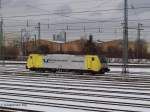 ES 64 F4 - 003 189 903 Rail Traction Company Lokomotion am 17.02.2005 in MOR (Mnchen Ost Rangierbahnhof)