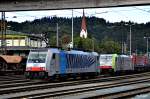 186 287 als vorspannlok eines klv,kufstein 16.09.15