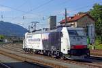 Lokomotion 186 443 lauft am 17 September 2019 in Kufstein um.