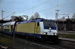 abfahrt der 146 541-8 mit den ME nach lüneburg,28.11.14