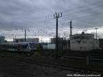 MRB VT 006 verlsst als MRB 74778 mit ziel Eilenburg den Hallenser Hbf am 23.12.14