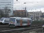 MRB VT 006 verlsst als MRB 74778 mit ziel Eilenburg den Hallenser Hbf am 23.12.14