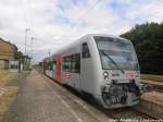 MRB VT 016 im Bahnhof Reuen am 24.6.15