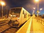 MRB VT 015 im Bahnhof Delitzsch ob Bf am 10.12.15