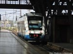 MRB VT 703 (ex OLA VT 703) verlsst den Leipziger Hbf in Richtung Geithain am 20.5.16