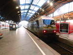 223 053 als RE6 mit ziel Chemnitz Hbf im Leipziger Hbf am 22.7.17