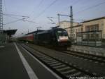 MRCE ES 64 U2 - 013 im Merseburger Bahnhof am 6.1.15